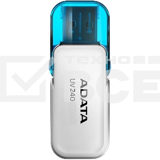 Флешка USB R/W ADATA R/W 64GB AUV240-64G-RWH WHITE