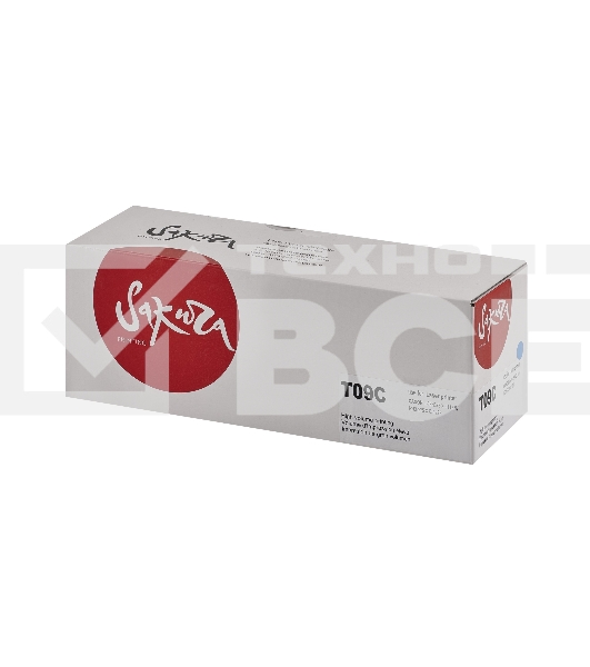 Картридж Sakura T09C (3019C006) для Canon, голубой, 5900 к.