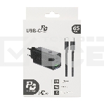 Зарядное устройство NERPA PD333CBX 65W GaN PD+QC3.0, 2xUSB-C, 1xUSB-A, USB-C - USB-C 100W cable 1.5m черный, EU plug, BOX, фото4