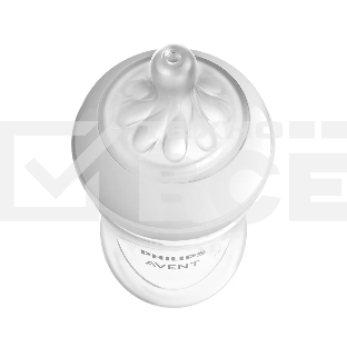 Бутылочка для кормления 250 мл, 1 шт, серия NATURAL Response, пластик, PINK