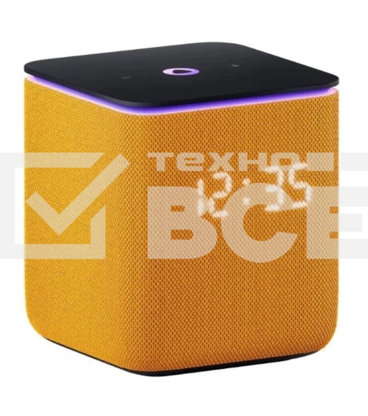 Умная колонка Яндекс Станция Миди, ZigBee, 24Вт, с голосовым ассистентом Алиса на YaGPT, оранжевый