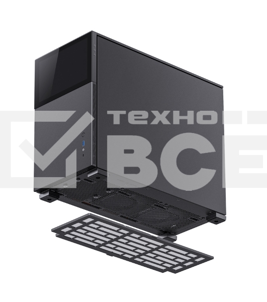 Компьютерный корпус JONSBO Computer Case D31 Standard secondary screen version black