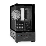 Компьютерный корпус Minitower ExeGate i3 SEA-NPX650 (mATX, БП 650NPX, 2*USB+1*USB 3.0, HD аудио, черный, 1 вент. 12см с RGB подсветкой, передняя и боковая панели - закаленное стекло), фото9