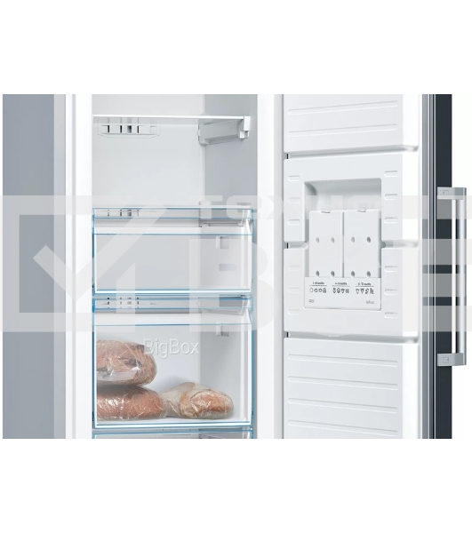 Холодильник Bosch KGN86AI32U серебристый двухкамерный 479/140л морозилка снизу