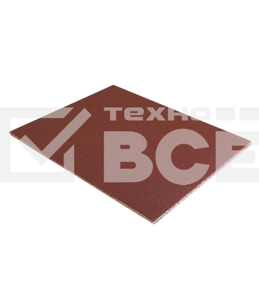 Шкурки шлифовальные Kranz в листах на тканевой основе, водостойкие 230х280мм, Р150 (10 шт/уп)