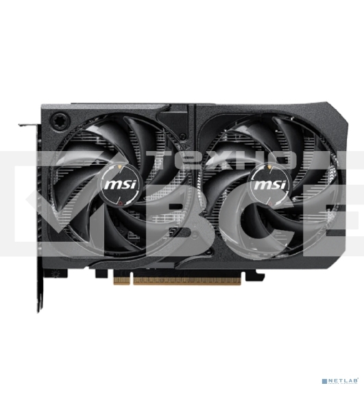 Видеокарта MSI PCI-E 5.0 RTX 5060 8G SHADOW 2X OC NVIDIA GeForce RTX 5060 8Gb 128bit GDDR7 2482/28000 HDMIx1 DPx3 HDCP Ret