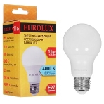 Лампа светодиодная EUROLUX LL-E-A60-11W-230-4K-E27 груша, фото5