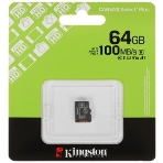 Флеш карта Kingston Canvas Select Plus microSDXC 64Gb C10 SDCS3/64GbSP, фото3
