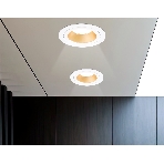 Встраиваемый точечный светильник Ambrella light TN102823 WH/GD белый/золото GU5.3 D92*50, фото3