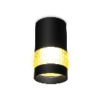 Светильник Ambrella light TN375 SBK/TI черный песок/янтарь GU5.3 D65*117, фото5