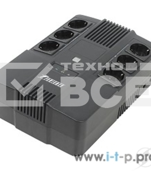 Источник бесперебойного питания Powerman BRICK 600 Black