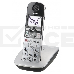 Телефон беспроводной (DECT) Panasonic KX-TGE510RUS, серебристый, фото2