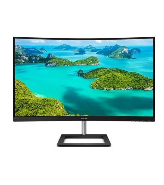 Монитор 31.5' Philips 322E1C VA 1920x1080, 75 Гц, 4 мс, 16:9, 250 кд/м2, 1xHDMI, 1xDP, изогнутый, 1x3.5 мм, черный