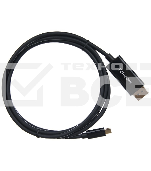 Кабель Telecom USB3.1 Type-Cm --> DP(m) 4K@30Hz, 1.8m <TCC010-1.8M>