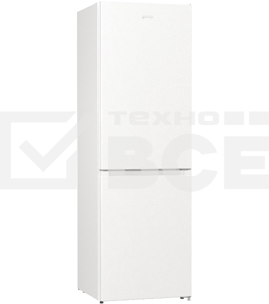 Холодильник Gorenje NRK6191EW4 белый двухкамерный 203/99л морозилка снизу