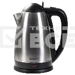 Чайник электрический Galaxy GL 0321, серый, металл, 2000 Вт, 2,5 л, корпус из нержавеющей стали AISI 304, скрытый нагревательный элемент из нержавеющей стали AISI 304, индикатор работы, фото4