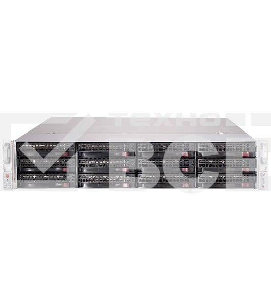 Корпус SuperMicro CSE-826BE2C-R741JBOD 2x740W черный