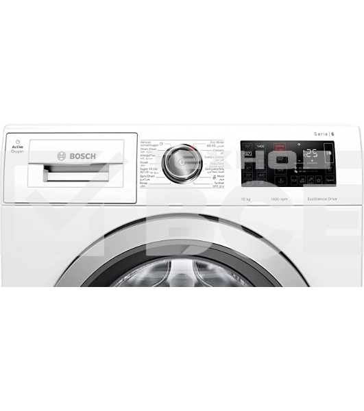 Стиральная машина Bosch WAL28PH0GC Отдельно стоящая Series 6, загрузка 10 кг, функция Home Connect, EcoSilence, AllergyPlus, WaveDrum