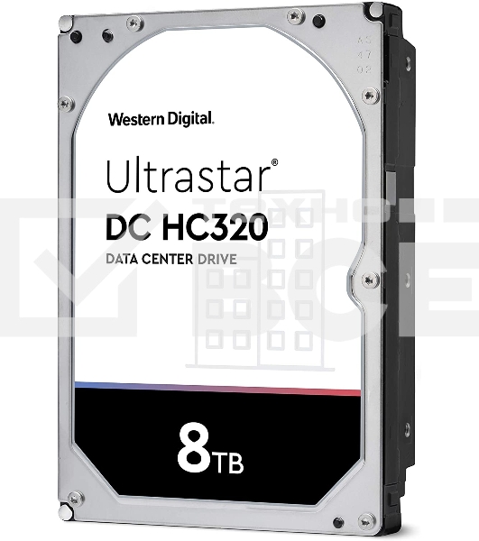 Жесткий диск Western Digital Ultrastar DC HC320 SATA-III 8Tb (7200rpm) 256Mb 3.5