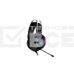 Гарнитура игровая проводная EH469 Black (черный), подсветка RGB, подключение USB, кабель 2.4м, фото 1