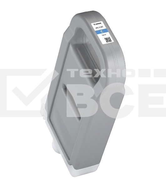 Картридж струйный Canon PFI-710 C 2355C001 голубой (700 мл) для Canon TX-2000/TX-3000/TX-4000