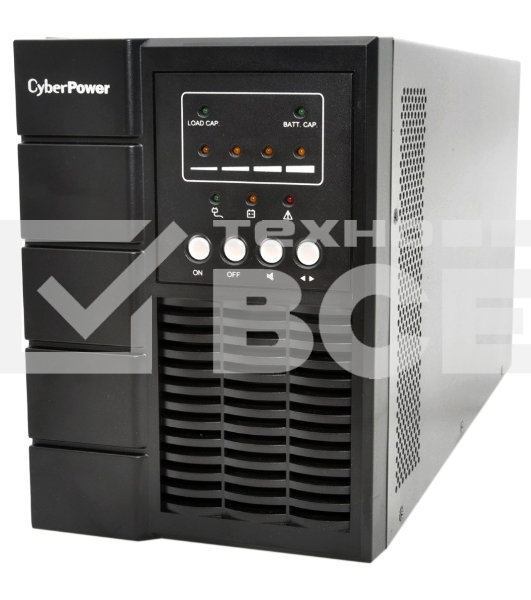 Источник бесперебойного питания UPS CyberPower OLS2000E {2000VA/1800W USB/RJ11/45/SNMP (4 IEC)}