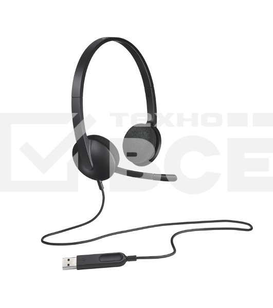Гарнитура Logitech Headset H340 USB graphite