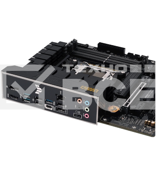 Материнская плата ASUS TUF GAMING B650M-PLUS, AM5, AMD B650, 4xDDR5, 4xSATA, 2xM.2, 1xPCIe 4.0 x16, 1xPCIe 4.0 x4, 1xDP, 1xHDMI, 1x 2.5Gb LAN, 4xUSB-A 3.2 Gen 2, 1xUSB-A 3.2 Gen 1, 1xUSB-C 3.2 Gen 2x2, 5x3.5 мм, 7.1, mATX