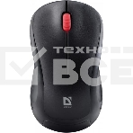 Мышь беспроводная Defender Bit MB-205 черный, 1200 dpi, радиоканал, USB, кнопки - 3, фото11