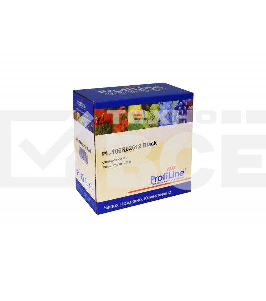 Картридж PL-106R02612 для принтеров Rank Xerox Phaser 7100 Black 10000 копий (2шт/уп) ProfiLine