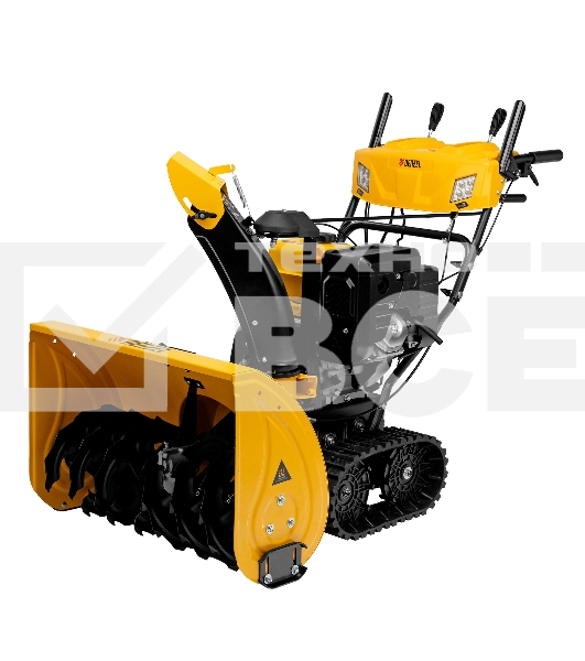 Бензиновая снегоуборочная машина SBL 711DT PRO, 420cc, гусеницы, эл.старт, блок. дифф.  Denzel