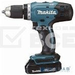 Дрель-шуруповерт Makita DDF453SYE Дрель ак {18В,2х1.5Ач Li-ion,БЗП-13мм,0-400\1300об\м,42\27Нм,1.8кг,чем}, фото5