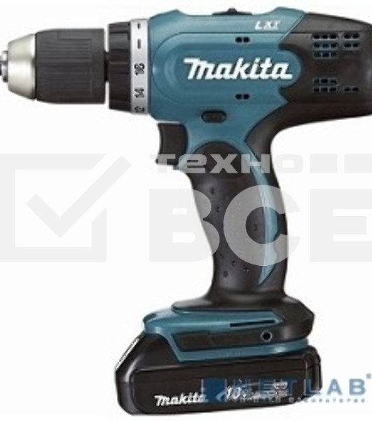 Дрель-шуруповерт Makita DDF453SYE Дрель ак {18В,2х1.5Ач Li-ion,БЗП-13мм,0-400\1300об\м,42\27Нм,1.8кг,чем}