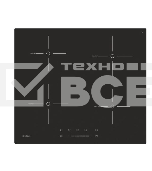 Индукционная варочная поверхность Darina PL EI313 B, черный