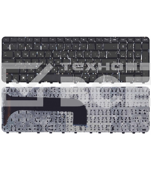 Клавиатура для ноутбука HP Pavilion M6-1000 Envy M6-1100 M6-1200 черная с рамкой