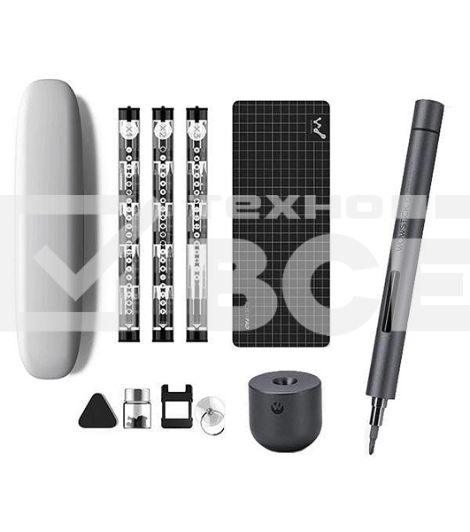 Электрическая отвертка Xiaomi Wowstick 1F+ 69 in 1 grey (01010400)