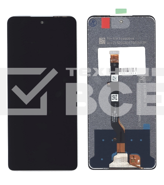 Дисплей (модуль) для Infinix Hot 40 Pro (X6837) в сборе с тачскрином черный