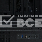 Компьютерный корпус без блока питания HSPD F510, Panoramic Mid Tower, черный, TG, 0.5 SPCC, no fans ATX, mATX, mITX 180/280/160мм 1x2.5', 1x3.5', 7xPCI 1xUSB-A 3.0, 1xUSB-A 1.0 356x218x467мм, фото14