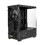 Компьютерный корпус Minitower ExeGate i3 SEA-NPX650 (mATX, БП 650NPX, 2*USB+1*USB 3.0, HD аудио, черный, 1 вент. 12см с RGB подсветкой, передняя и боковая панели - закаленное стекло), фото8