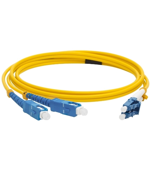 Патч-корд LANMASTER LAN-2LC-2SC/SU-2.0 2x9/125 OS1/OS2 LC дуплекс-SC дуплекс 2м