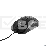 Мышь проводная CBR CM 124 черный, 1000 dpi, USB, кнопки - 3, фото 1