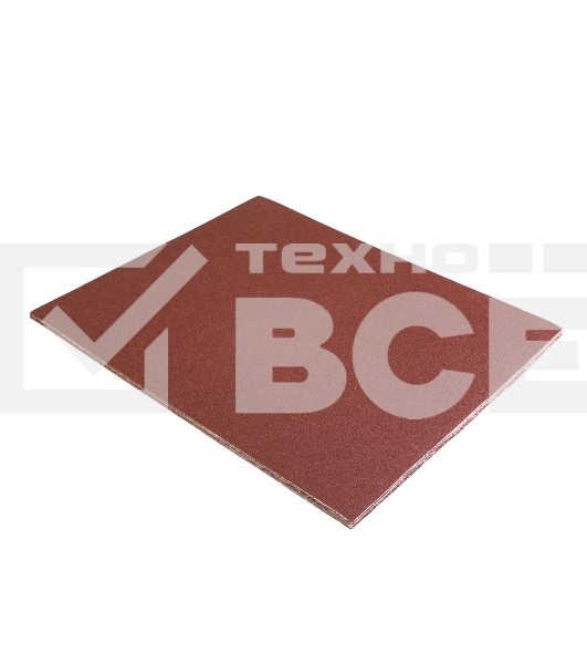 Шкурки шлифовальные Kranz в листах на тканевой основе, водостойкие 230х280мм, Р120 (10 шт/уп)