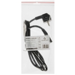 Кабель питания Cablexpert PC-186-1.5-1.5M, Schuko-C13, 3x1.5мм2, 10A, с заземлением, медь, 1.5м, черный, пакет, фото5