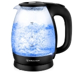 Электрочайник BRAYER BR1026 черный, 1.8 л, 2200 Вт, скрытый нагревательный элемент, фото10