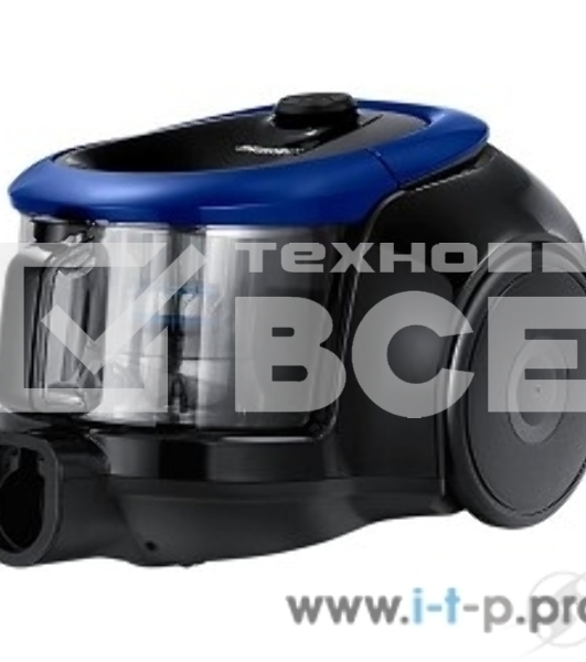 Пылесос Samsung VC18M21A0SB синий, 380/1800 Вт, уборка сухая, пылесборник контейнер 1.5 л