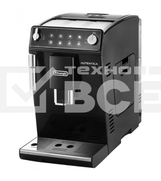 Кофемашина автоматическая DeLonghi ETAM 29.510.B чёрный, исп. кофе - зерновой/молотый, 1.3 л, 1450 Вт, 15 Бар.
