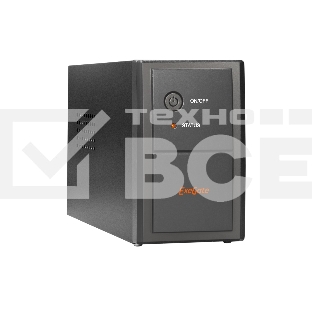 Источник бесперебойного питания ExeGate EP285521RUS Power Back BNB-400.LED.AVR.C13.RJ<400VA/240W, LED, AVR,4*IEC-C13, RJ45/11, Black>