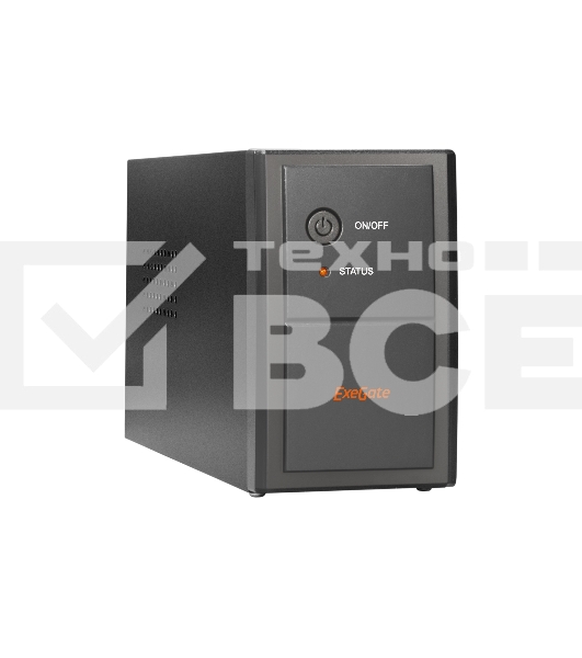 Источник бесперебойного питания ExeGate EP285521RUS Power Back BNB-400.LED.AVR.C13.RJ<400VA/240W, LED, AVR,4*IEC-C13, RJ45/11, Black>