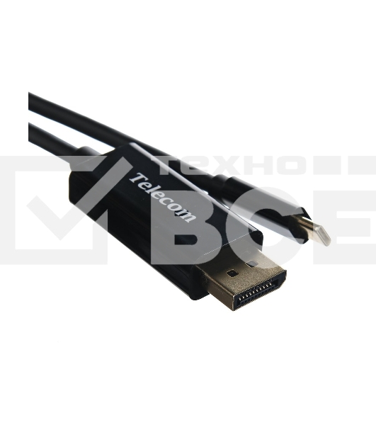 Кабель Telecom USB3.1 Type-Cm --> DP(m) 4K@30Hz, 1.8m <TCC010-1.8M>