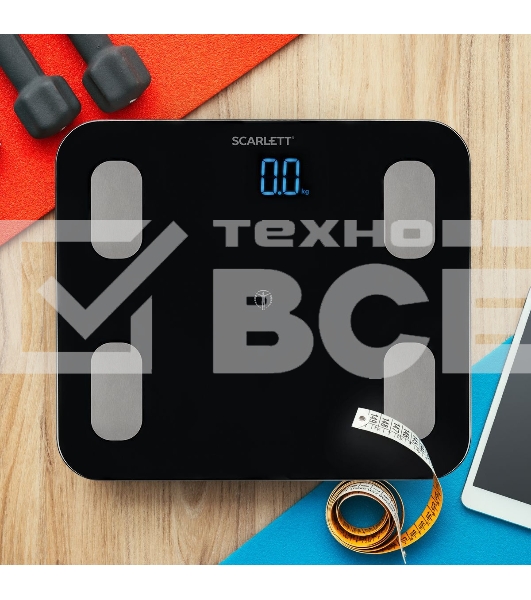 Весы Scarlett SC-BS33ED46 (черный)